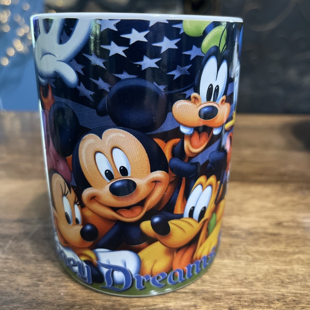 Disney Dreams Florida, Vintage Disney Collectible Coffee Mug